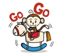 MON : The First of Cute Monkey sticker #838013