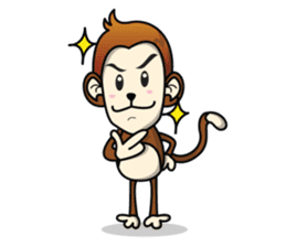 MON : The First of Cute Monkey sticker #838017