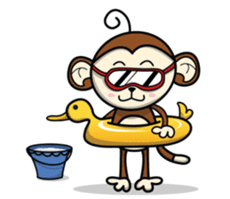 MON : The First of Cute Monkey sticker #838019