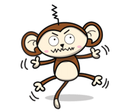 MON : The First of Cute Monkey sticker #838023
