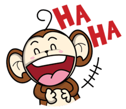 MON : The First of Cute Monkey sticker #838025