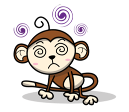 MON : The First of Cute Monkey sticker #838026