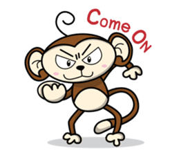MON : The First of Cute Monkey sticker #838028