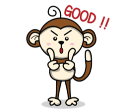 MON : The First of Cute Monkey sticker #838033