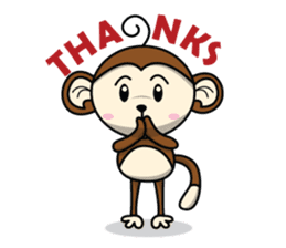 MON : The First of Cute Monkey sticker #838037