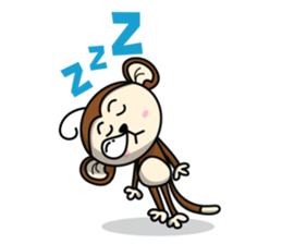 MON : The First of Cute Monkey sticker #838038
