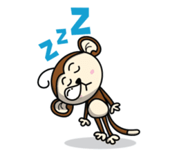MON : The First of Cute Monkey sticker #838038