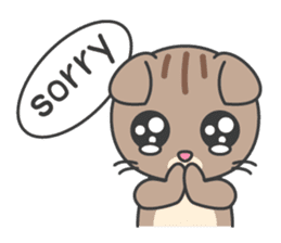 Fugui The Cat English Version sticker #838640