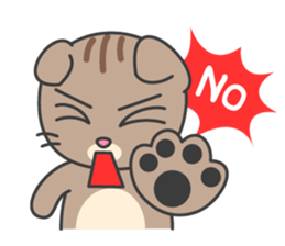 Fugui The Cat English Version sticker #838641