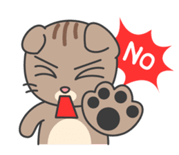 Fugui The Cat English Version sticker #838641