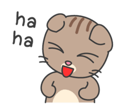 Fugui The Cat English Version sticker #838649