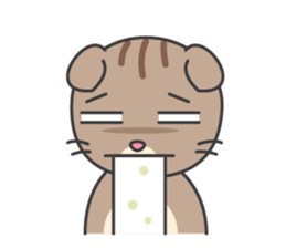 Fugui The Cat English Version sticker #838656