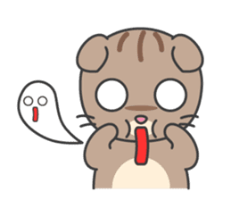 Fugui The Cat English Version sticker #838658