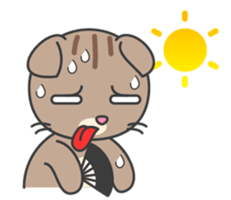 Fugui The Cat English Version sticker #838659