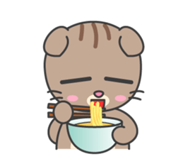 Fugui The Cat English Version sticker #838664