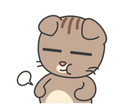 Fugui The Cat English Version sticker #838666