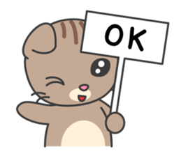 Fugui The Cat English Version sticker #838667