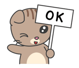 Fugui The Cat English Version sticker #838667