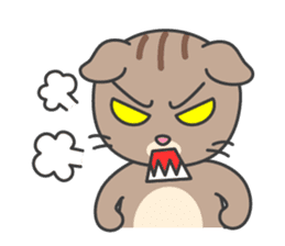 Fugui The Cat English Version sticker #838671