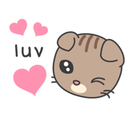 Fugui The Cat English Version sticker #838672