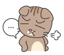 Fugui The Cat English Version sticker #838674