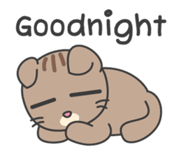 Fugui The Cat English Version sticker #838675