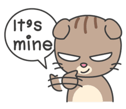 Fugui The Cat English Version sticker #838677