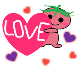 Lovely tomato sticker #839080