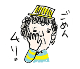OLD MAN with his PET sticker #839341