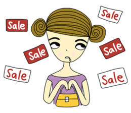 Beauty Jan, girl from Venus sticker #839642