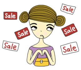 Beauty Jan, girl from Venus sticker #839642