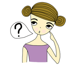 Beauty Jan, girl from Venus sticker #839646