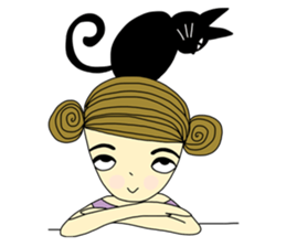 Beauty Jan, girl from Venus sticker #839648