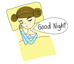 Beauty Jan, girl from Venus sticker #839655