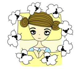 Beauty Jan, girl from Venus sticker #839657