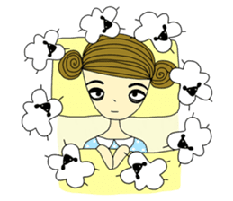 Beauty Jan, girl from Venus sticker #839657