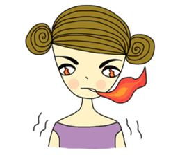 Beauty Jan, girl from Venus sticker #839659