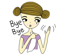 Beauty Jan, girl from Venus sticker #839661