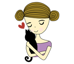 Beauty Jan, girl from Venus sticker #839662