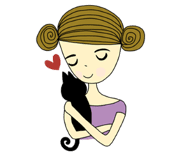 Beauty Jan, girl from Venus sticker #839662