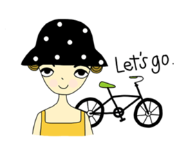 Beauty Jan, girl from Venus sticker #839663