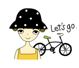 Beauty Jan, girl from Venus sticker #839663