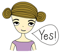 Beauty Jan, girl from Venus sticker #839664