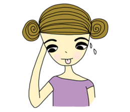 Beauty Jan, girl from Venus sticker #839669