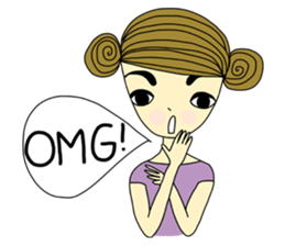 Beauty Jan, girl from Venus sticker #839671