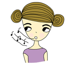 Beauty Jan, girl from Venus sticker #839672