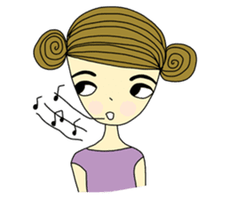 Beauty Jan, girl from Venus sticker #839672