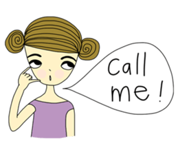 Beauty Jan, girl from Venus sticker #839676