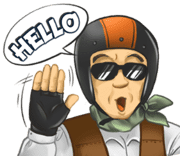 TR Kustom (Cafe Racer) sticker #839879