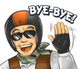 TR Kustom (Cafe Racer) sticker #839881